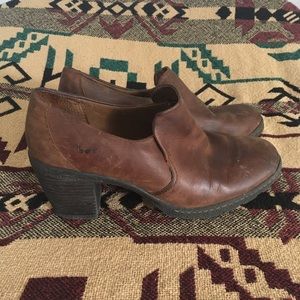 BOC Born leather heels.